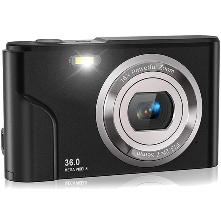 DC311 2.4 inch 36MP 16X Zoom 2.7K Full HD Digital Camera Children Card Camera, AU Plug (Black) - Consumer Electronics by buy2fix | Online Shopping UK | buy2fix