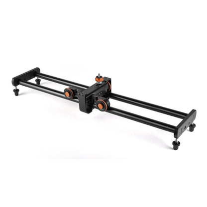 YELANGU L4X-BE YLG1817A 60cm Aluminum Alloy Splicing Slide Rail Track + 3-Wheel Video Pulley Rolling Dolly Car for SLR Cameras / Video Cameras - Camera Slider by YELANGU | Online Shopping UK | buy2fix