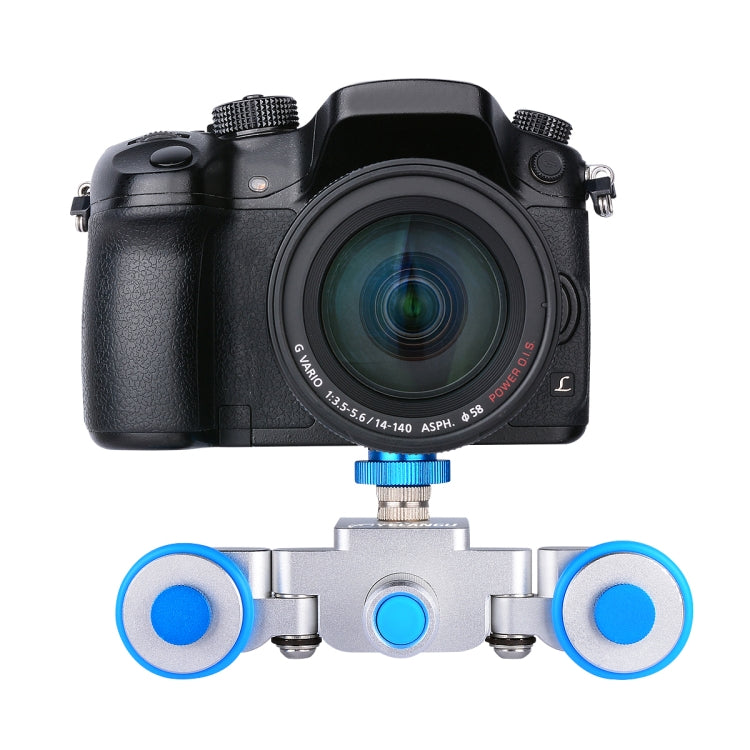 YELANGU L3 Camera Wheels Autodolly Electric Track Slider Car, Load: 6kg (Blue) - Camera Accessories by YELANGU | Online Shopping UK | buy2fix