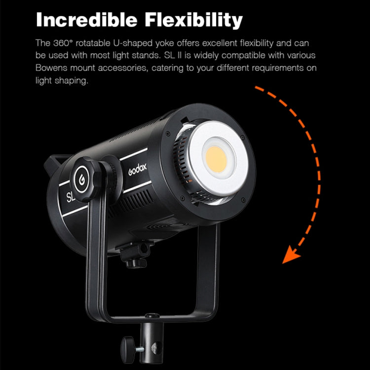 Godox SL150II 150W 5600K Daylight-balanced LED Light Studio Continuous Photo Video Light(EU Plug) - Camera Accessories by Godox | Online Shopping UK | buy2fix