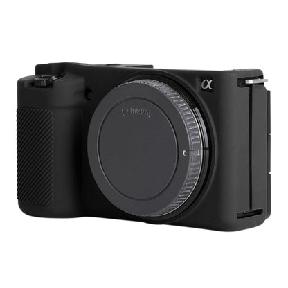 For Sony ZV-E10 Soft Silicone Protective Case (Black) - Camera Accessories by buy2fix | Online Shopping UK | buy2fix