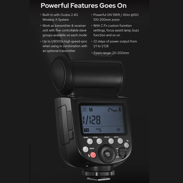 Godox V850III 2.4GHz Wireless Flash Speedlite Camera Light(AU Plug) - Shoe Mount Flashes by Godox | Online Shopping UK | buy2fix