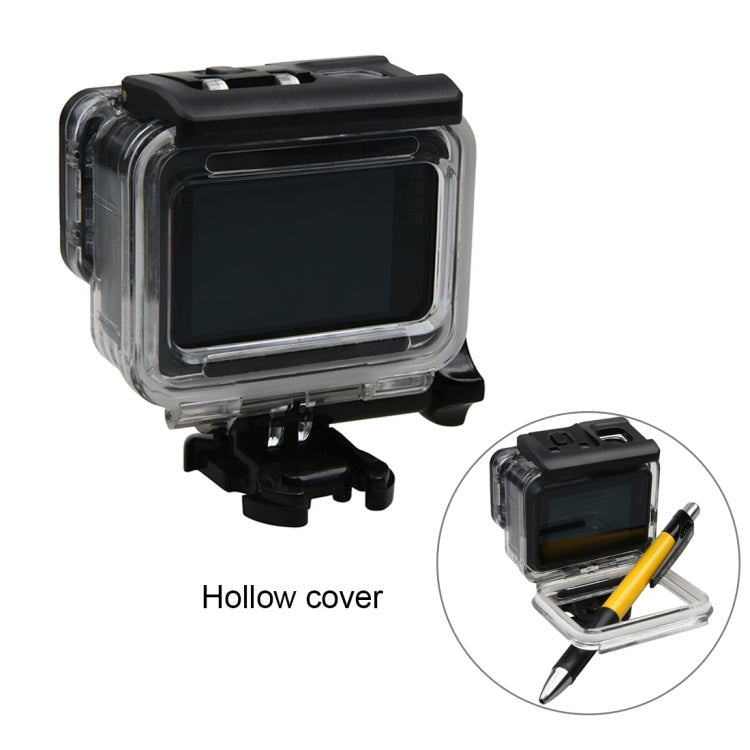 For GoPro HERO6 /5 Waterproof Housing Protective Case + Hollow Back Cover with Buckle Basic Mount & Screw - DJI & GoPro Accessories by buy2fix | Online Shopping UK | buy2fix