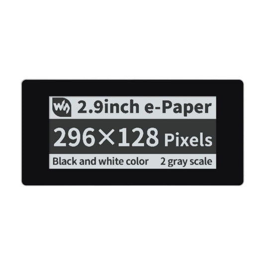 Waveshare 2.9 inch 296 x 128 Pixel Touch Black / White e-Paper Module for Raspberry Pi Pico, SPI Interface - Modules Expansions Accessories by WAVESHARE | Online Shopping UK | buy2fix