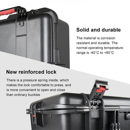 PGYTECH P-RH-001 Shockproof Waterproof Explosion-proof Hard Box Carrying Case for DJI Ronin-S, Size: 63.4x50.3cm(Black) -  by PGYTECH | Online Shopping UK | buy2fix