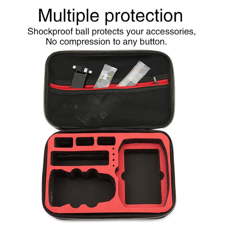 For DJI Mini 2 SE Grey Shockproof Carrying Hard Case Storage Bag, Size: 21.5 x 29.5 x 10cm (Black) - DJI & GoPro Accessories by buy2fix | Online Shopping UK | buy2fix