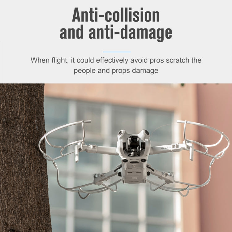 For DJI Mini 4 Pro STARTRC Drone Propeller Protective Guard Anti-collision Ring (Grey) - Others by SriHome | Online Shopping UK | buy2fix