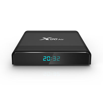 X96 Air 8K Smart TV BOX Android 9.0 Media Player with Remote Control, Quad-core Amlogic S905X3, RAM: 4GB, ROM: 64GB, Dual Band WiFi, Bluetooth, AU Plug - Consumer Electronics by buy2fix | Online Shopping UK | buy2fix