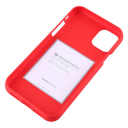 GOOSPERY SOFE FEELING TPU Shockproof and Scratch Case for iPhone 11(Red) - iPhone 11 Cases by GOOSPERY | Online Shopping UK | buy2fix