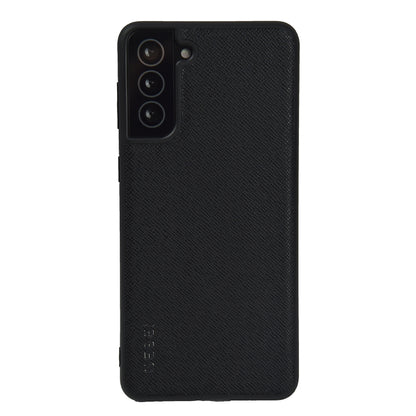 For Samsung Galaxy S21+ 5G GEBEI Full-coverage Shockproof Leather Protective Case(Black) - Galaxy S21+ 5G Cases by GEBEI | Online Shopping UK | buy2fix