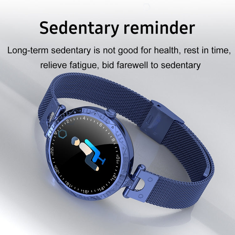 AK22 1.09 inch IPS Screen IP67 Waterproof Smart Watch, Support Sleep Monitoring / Blood Oxygen Monitoring / Heart Rate Monitoring(Blue) - Smart Wear by buy2fix | Online Shopping UK | buy2fix