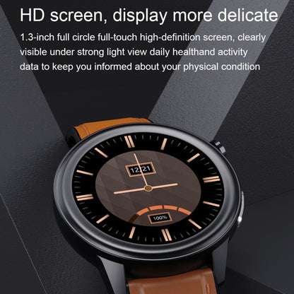 E80 1.3 inch TFT Color Screen IP68 Waterproof Smart Bracelet, Support Blood Oxygen Monitoring / Body Temperature Monitoring / Heart Rate Monitoring, Style:Silicone Strap(Black) - Smart Wear by buy2fix | Online Shopping UK | buy2fix