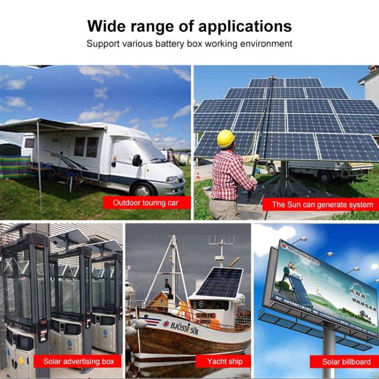 MPPT Solar Controller 12V / 24V / 48V Automatic Identification Charging Controller with Dual USB Output, Model:10A - Consumer Electronics by buy2fix | Online Shopping UK | buy2fix