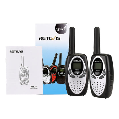 1 Pair RETEVIS RT628 0.5W US Frequency 462.550-467.7125MHz 22CHS Handheld Children Walkie Talkie(White) - Children by RETEVIS | Online Shopping UK | buy2fix