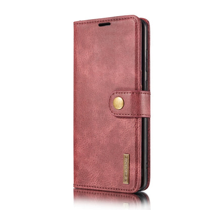 For Samsung Galaxy A32 4G DG.MING Crazy Horse Texture Flip Detachable Magnetic Leather Case with Holder & Card Slots & Wallet(Red) - Galaxy Phone Cases by DG.MING | Online Shopping UK | buy2fix