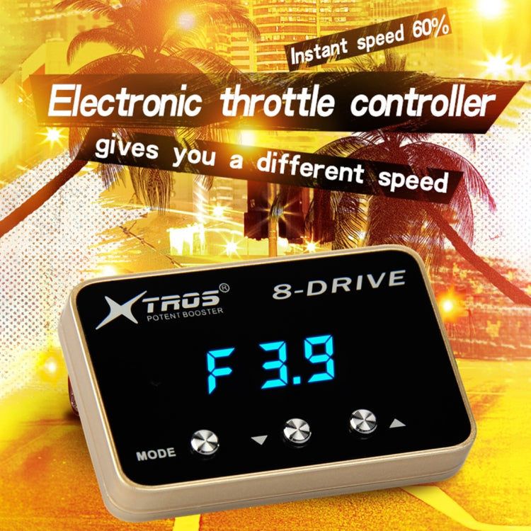 For Ford Focus C-MAX(CAP) 2003-2007 TROS 8-Drive Potent Booster Electronic Throttle Controller Speed Booster - In Car by TROS | Online Shopping UK | buy2fix