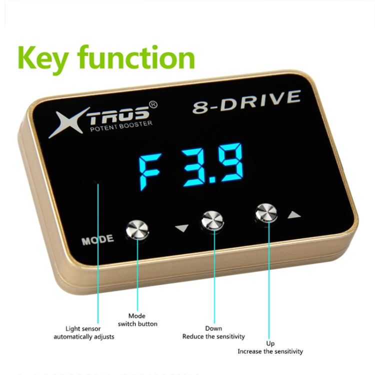 For Proton Persona TROS 8-Drive Potent Booster Electronic Throttle Controller Speed Booster - In Car by TROS | Online Shopping UK | buy2fix