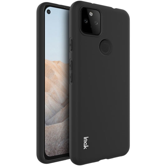 For Google Pixel 5a 5G IMAK UC-3 Series Shockproof Frosted TPU Protective Case(Black) - Google Cases by imak | Online Shopping UK | buy2fix