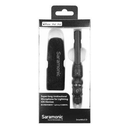 Saramonic SmartMic5 Di Super-long Unidirectional Microphone for 8 Pin Interface Devices - Consumer Electronics by Saramonic | Online Shopping UK | buy2fix