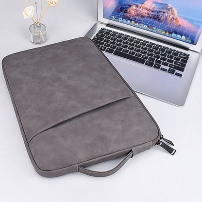 ND08 Sheepskin Notebook Iner Bag, Size:14.1-15.4 inch(Deep Space Gray) - 14.1 inch by buy2fix | Online Shopping UK | buy2fix