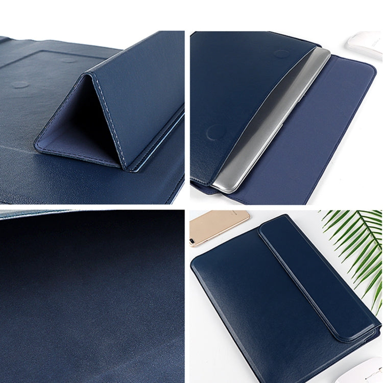 PU08 Multifunctional Notebook PU Liner Bag, Size:13.3 inch(Royal Blue) - 13.3 inch by buy2fix | Online Shopping UK | buy2fix