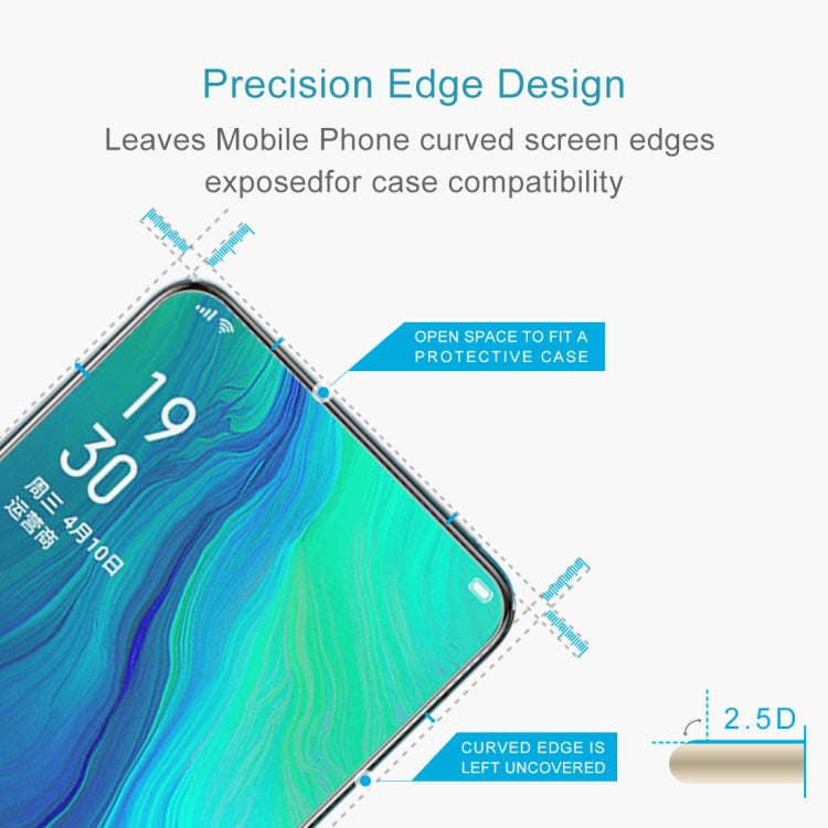 For OPPO Reno5 5G / Reno5 Z 5G 50 PCS 0.26mm 9H 2.5D Tempered Glass Film - OPPO Tempered Glass by buy2fix | Online Shopping UK | buy2fix