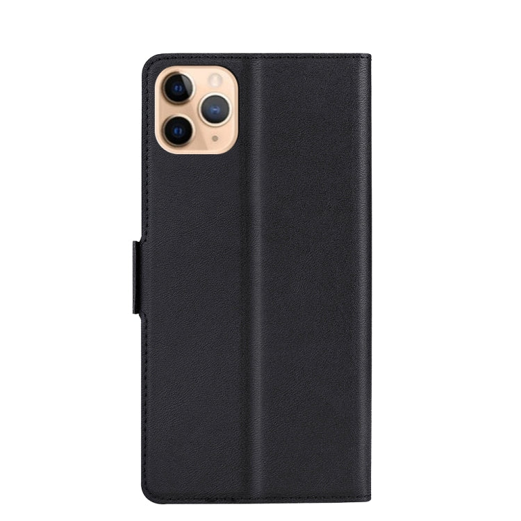 Ultra-thin Voltage Side Buckle PU + TPU Horizontal Flip Leather Case with Holder & Card Slot For iPhone 11 Pro Max(Black) - iPhone 11 Pro Max Cases by buy2fix | Online Shopping UK | buy2fix