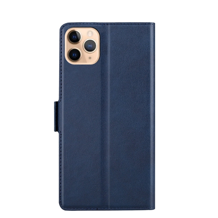 Ultra-thin Voltage Side Buckle PU + TPU Horizontal Flip Leather Case with Holder & Card Slot For iPhone 11 Pro Max(Blue) - iPhone 11 Pro Max Cases by buy2fix | Online Shopping UK | buy2fix