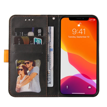 For iPhone 13 Pro Business Stitching-Color Horizontal Flip PU Leather Case with Holder & Card Slots & Photo Frame  (Orange) - iPhone 13 Pro Cases by buy2fix | Online Shopping UK | buy2fix