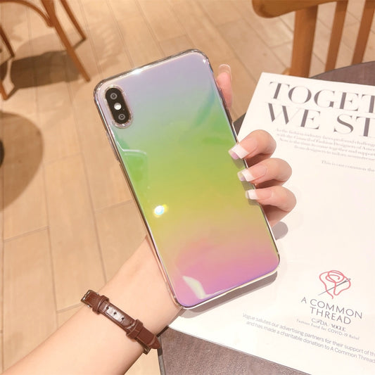 For iPhone XR Colorful Electroplating PC Protective Case - More iPhone Cases by buy2fix | Online Shopping UK | buy2fix