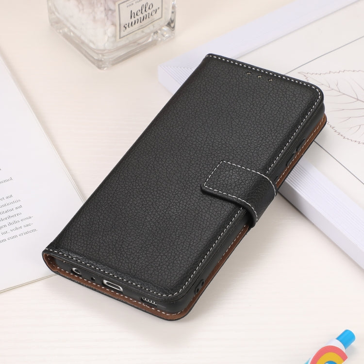 For Motorola Moto G30 / G20 / G10 4G Litchi Texture PU + TPU Horizontal Flip Leather Case with Holder & Card Slots & Wallet(Black) - Motorola Cases by buy2fix | Online Shopping UK | buy2fix