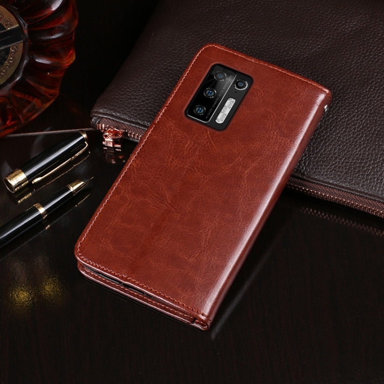 idewei Crazy Horse Texture Horizontal Flip Leather Case with Holder & Card Slots & Wallet For Doogee S97 Pro(Red) - More Brand by idewei | Online Shopping UK | buy2fix