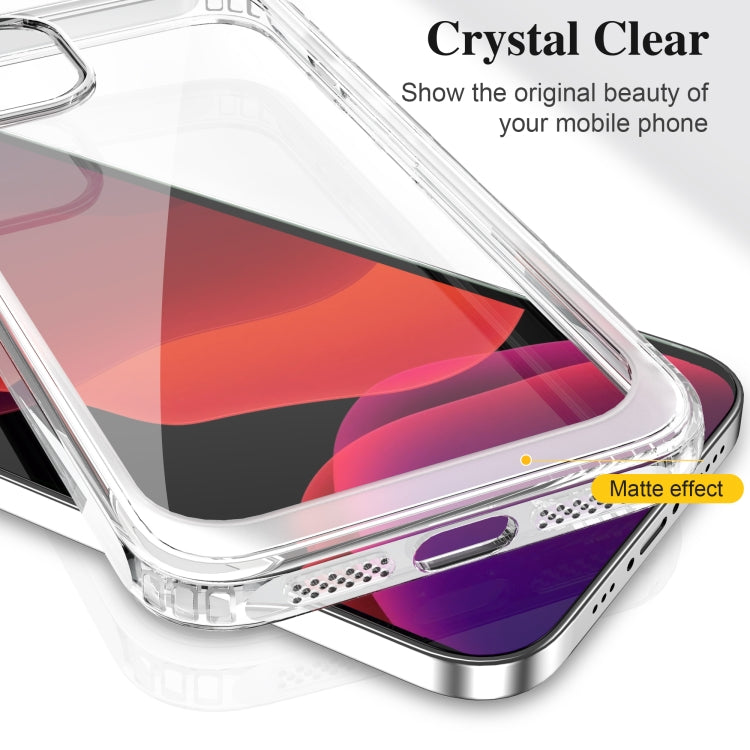 For iPhone 13 Crystal Clear Shockproof PC + TPU Protective Case(Transparent) - iPhone 13 Cases by buy2fix | Online Shopping UK | buy2fix