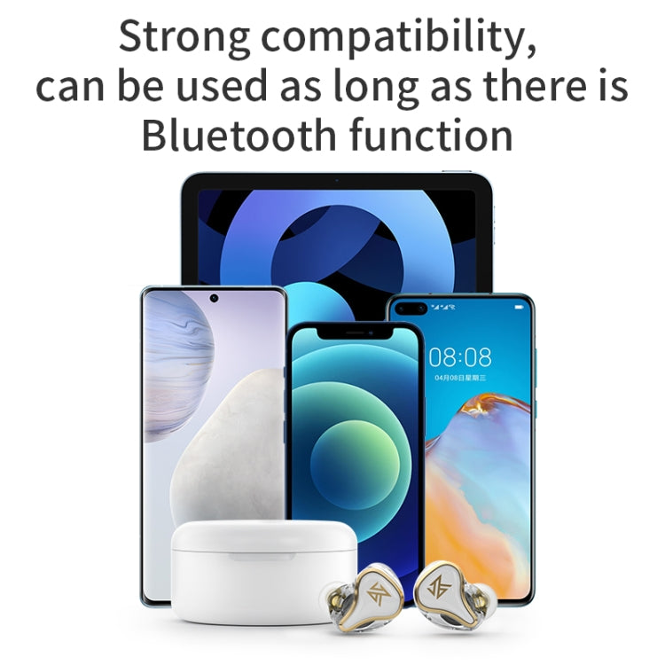 KZ SK10 1DD+1BA Hybrid Technology Bluetooth 5.2 True Wireless TWS Earphone(Pink) - TWS Earphone by KZ | Online Shopping UK | buy2fix