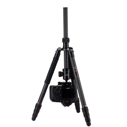 Fotopro X-go Plus E Portable Carbon Fiber Camera Tripod with Dual Action Ball Head - Tripods by Fotopro | Online Shopping UK | buy2fix