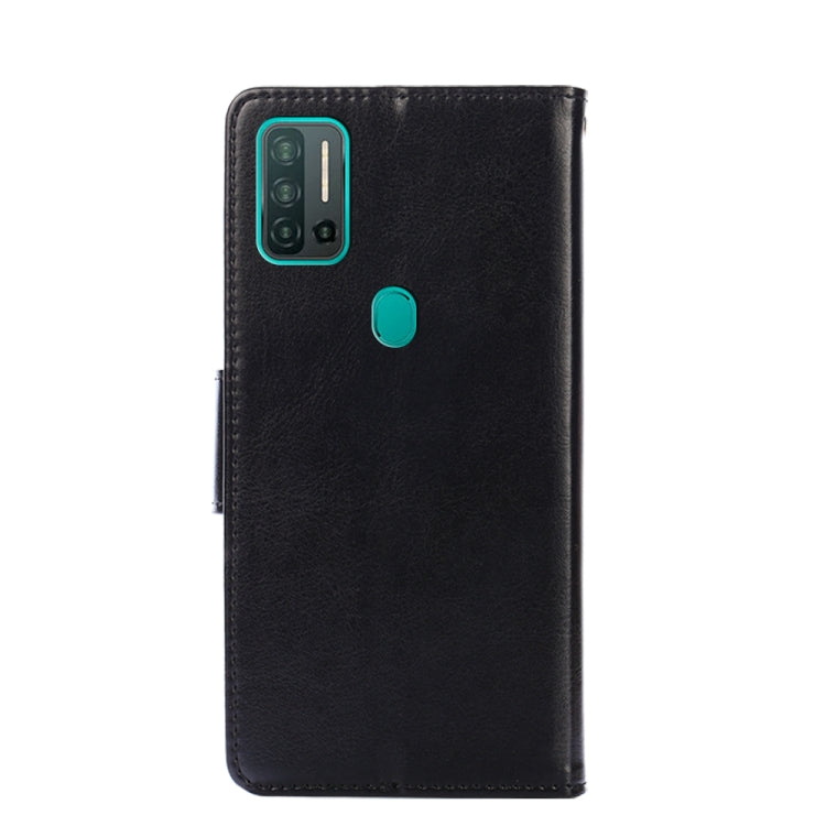 For Ulefone Note 11P Crystal Texture Horizontal Flip Leather Case with Holder & Card Slots & Wallet(Black) - Mobile Accessories by buy2fix | Online Shopping UK | buy2fix