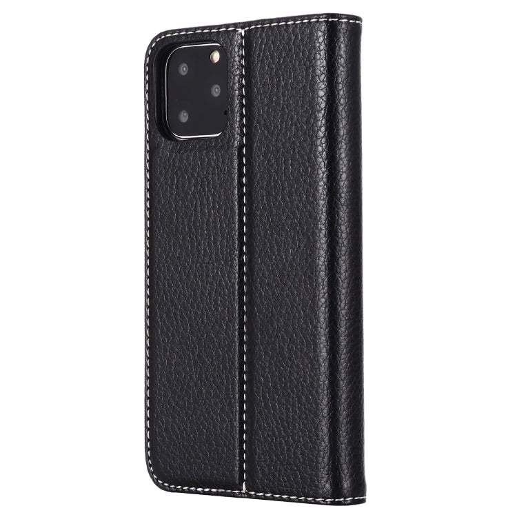 For iPhone 11 GEBEI PU+TPU Horizontal Flip Protective Case with Holder & Card Slots(Black) - iPhone 11 Cases by GEBEI | Online Shopping UK | buy2fix