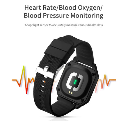 F8 0.96 inch TFT Screen Life Waterproof Smart Watch, Support Sleep Monitoring / Heart Rate Monitoring / Blood Pressure Monitoring / Pulse Reminder(Black) - Smart Wear by buy2fix | Online Shopping UK | buy2fix