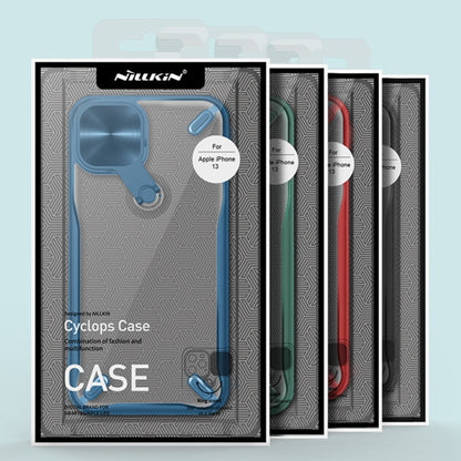 For iPhone 13 NILLKIN Cyclops PC + TPU Phone Protective Case with Movable Stand(Black) - iPhone 13 Cases by NILLKIN | Online Shopping UK | buy2fix