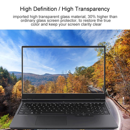 Laptop Screen HD Tempered Glass Protective Film For Lenovo R9000X 2021 15.6 inch - Computer & Networking by buy2fix | Online Shopping UK | buy2fix