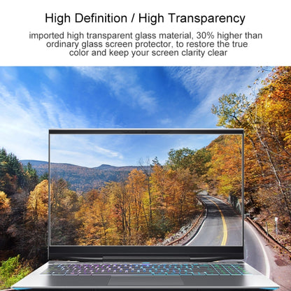 For MACHENIKE F117 15.6 inch Laptop Screen HD Tempered Glass Protective Film - Computer & Networking by buy2fix | Online Shopping UK | buy2fix