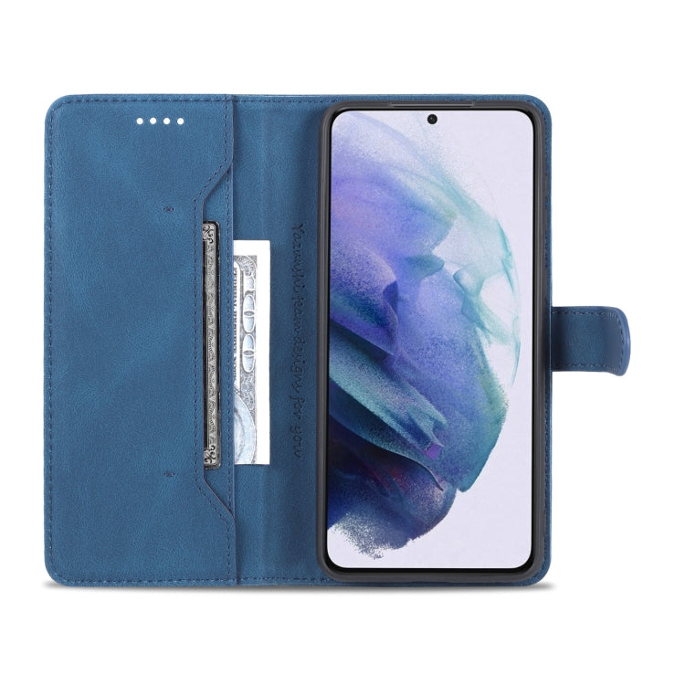 For Samsung Galaxy S22+ 5G AZNS Dream II Skin Feel Horizontal Flip Leather Case(Blue) - Galaxy S22+ 5G Cases by AZNS | Online Shopping UK | buy2fix