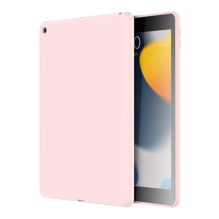 For iPad 10.2 2021 / 2020 / 2019 Mutural Silicone Microfiber Tablet Case(Pink) - iPad 10.2 Cases by Mutural | Online Shopping UK | buy2fix