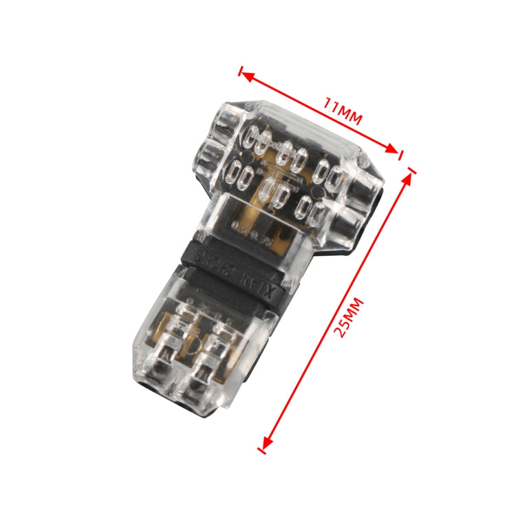 A6537 30 in 1 Car T-type + H-typeTransparent Stripping-free Terminal Block - In Car by buy2fix | Online Shopping UK | buy2fix