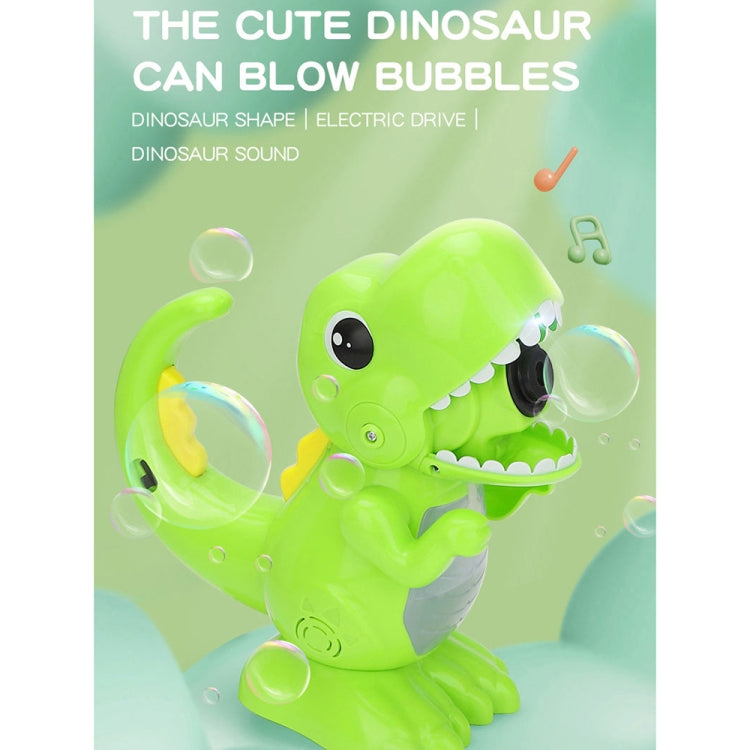 JJR/C V06 Dinosaur Sound Effect Electric Bubble Machine, Version:Non-charging(Green) - Toy Sports by JJR/C | Online Shopping UK | buy2fix