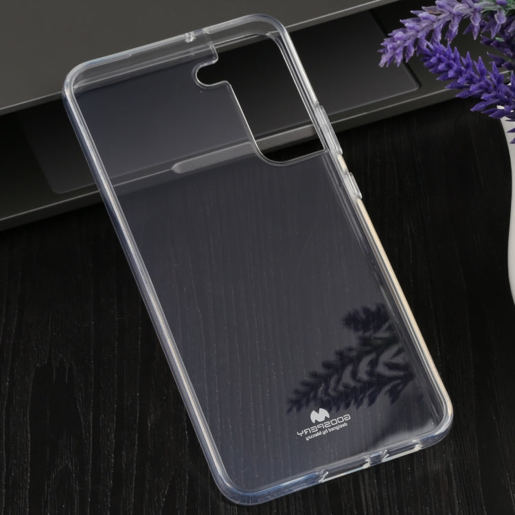 For Samsung Galaxy S22+ 5G GOOSPERY JELLY Full Coverage Soft Phone Case(Transparent) - Galaxy S22+ 5G Cases by GOOSPERY | Online Shopping UK | buy2fix