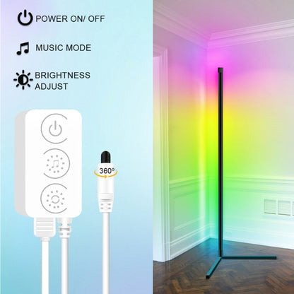 GVVOOHOME LED Symphony Remote Control Floor Atmosphere Light, Power Supply:EU Plug -  by buy2fix | Online Shopping UK | buy2fix