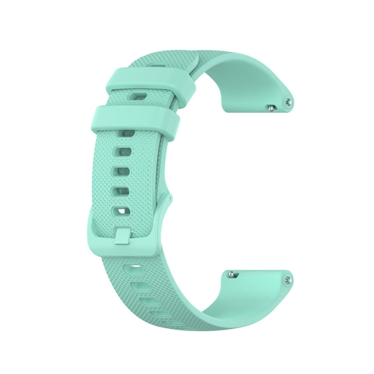 For Garmin Silicone Smart Watch Watch Band, Size:20mm Universal(Mint Green) - Watch Bands by buy2fix | Online Shopping UK | buy2fix