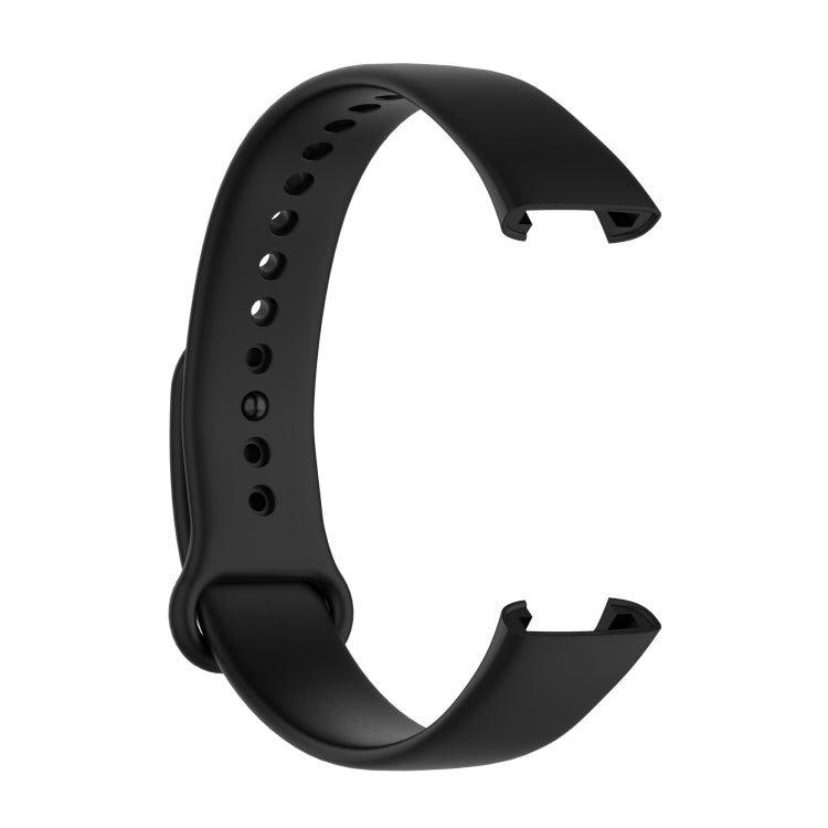 For Xiaomi Redmi Smart Band Pro Silicone Watch Band(Black) - Smart Wear by buy2fix | Online Shopping UK | buy2fix