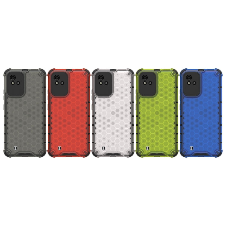 For OPPO Realme Narzo 50 4G Honeycomb PC + TPU Phone Case(Green) - Realme Cases by buy2fix | Online Shopping UK | buy2fix